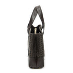 Celine Open Tote Brown C Macadam Canvas — view 3