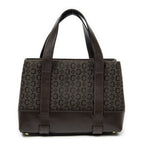 Celine Open Tote Brown C Macadam Canvas — view 5