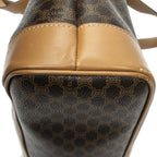 Celine Zip Tote Beige Brown Macadam Canvas — view 8
