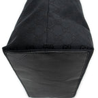 Gucci Radical Zip Tote Black GG Denim Canvas — view 7