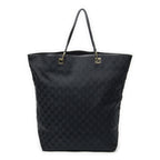 Gucci Radical Zip Tote Black GG Denim Canvas — view 5