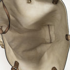 Gucci Large Craft Tote Brown Beige GG Canvas — view 9