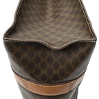 Celine Zip Shopping Tote Brown Macadam Canvas — view 8