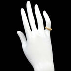Dior Ring Diamond 18k YG Yellow Gold 750 CD
