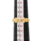 Dior Ring Diamond 18k YG Yellow Gold 750 CD