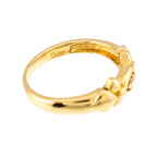 Dior Ring Diamond 18k YG Yellow Gold 750 CD