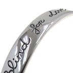 Gucci Bangle Bracelet Silver — view 6