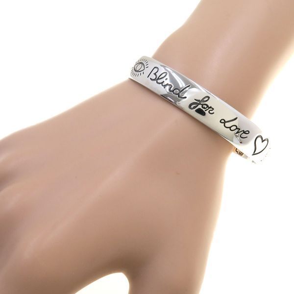 Gucci Bangle Bracelet Silver — view 9