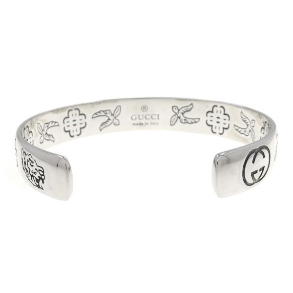 Gucci Bangle Bracelet Silver — view 3