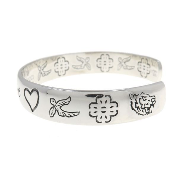 Gucci Bangle Bracelet Silver — view 2