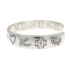 Gucci Bangle Bracelet Silver — view 2