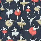 Hermes Carre 90 Scarf Silk la Dance Ballet Dancer Ballerina Black — view 6