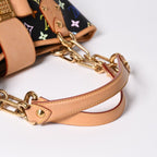 Louis Vuitton Takashi Murakami Monogram Multicolor Annie MM Shoulder Bag Noir — view 6