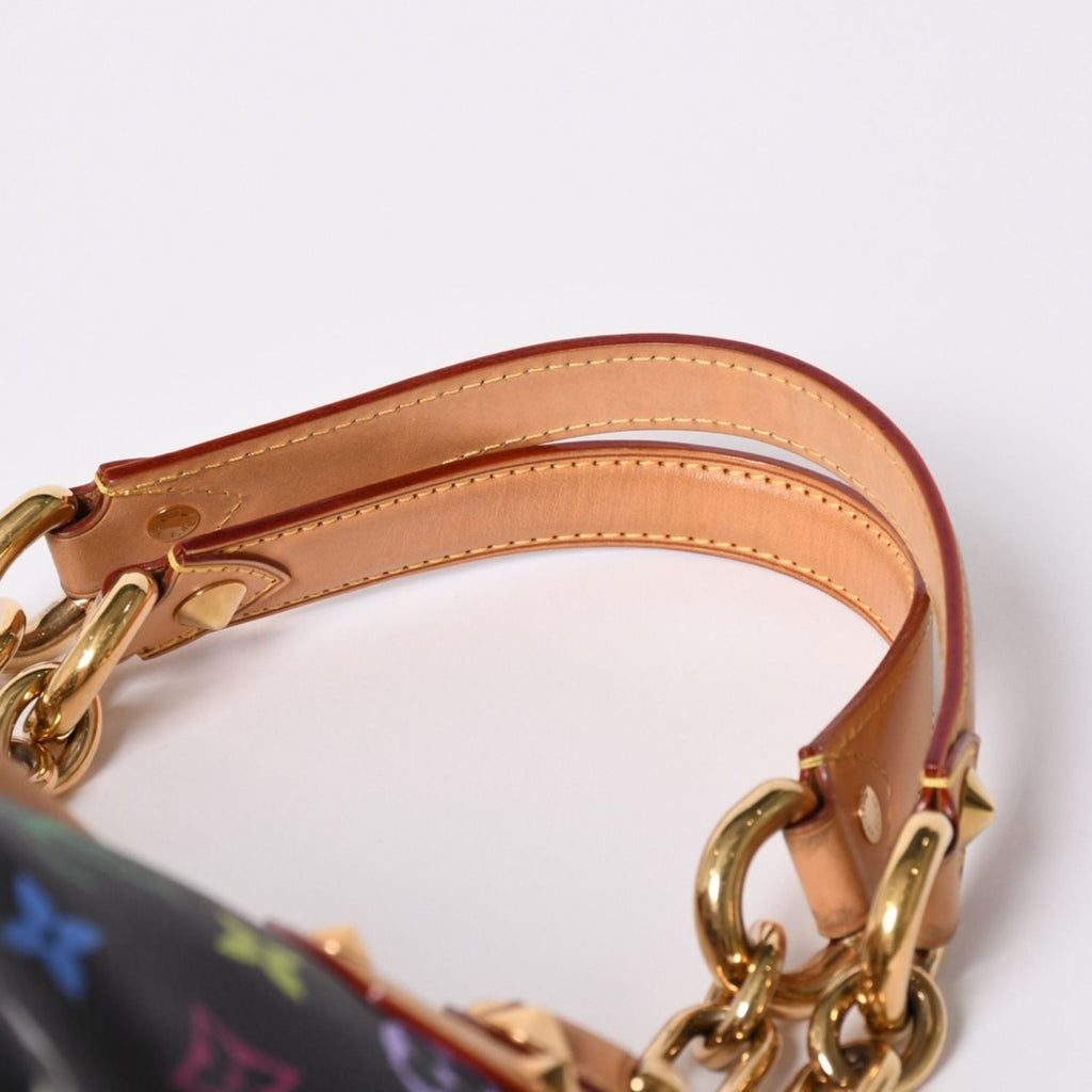 Louis Vuitton Takashi Murakami Monogram Multicolor Annie MM Shoulder Bag Noir — view 7