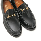 Gucci Loafers 34.5 C Horsebit Leather Shoes — view 4