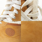Hermes Jimi Shearling High Cut Sneakers Beige White — view 9