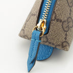 Gucci Disney GG Supreme Donald Duck Pen Case Stationery Beige Blue — view 9