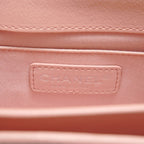 Chanel Shoulder Bag Half CC Logo Leather Chain — view 9
