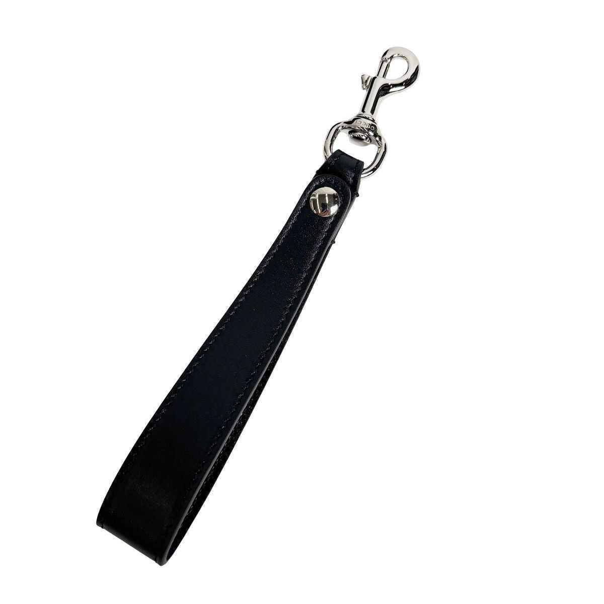 Gucci Clutch GG Embossed Leather Black Second with Wrist Strap — view 8