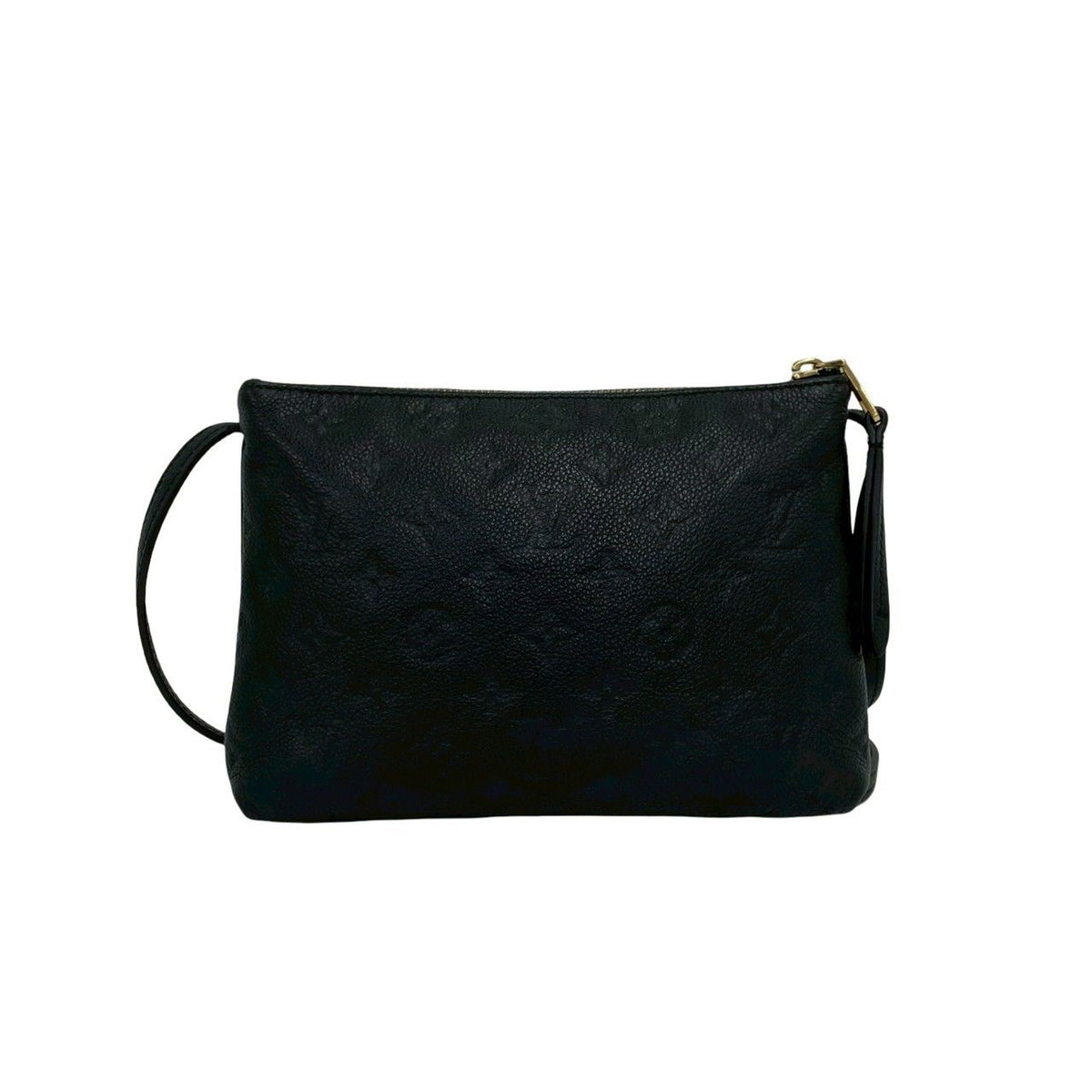 Louis Vuitton Monogram Empreinte Leather Shoulder Bag Black — view 3