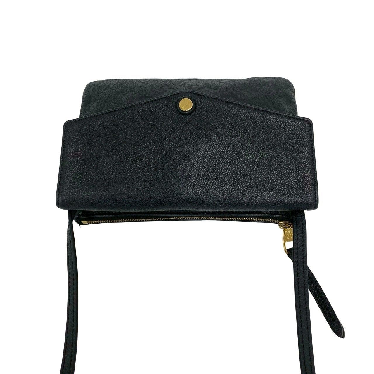 Louis Vuitton Monogram Empreinte Leather Shoulder Bag Black — view 4