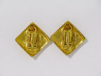 Chanel CC Logo Earrings Gold Plated — view 2