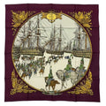 Hermes Scarf Silk Marine Et Cavalerie Sea and Cavalry
