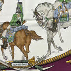 Hermes Scarf Silk Marine Et Cavalerie Sea and Cavalry — view 8
