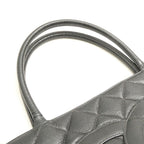 Chanel Jumbo CC Logo Tote 1 Piece Reissue Caviar Leather — view 9