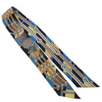 Hermes Twilly Brandenburg Brandebourgs Scarf — view 2