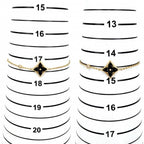 Louis Vuitton Bracelet Star Blossom BB with Gold Diamond Black — view 6
