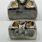 Chanel Earrings Square Clover Mademoiselle 925 Sterling Silver — view 4
