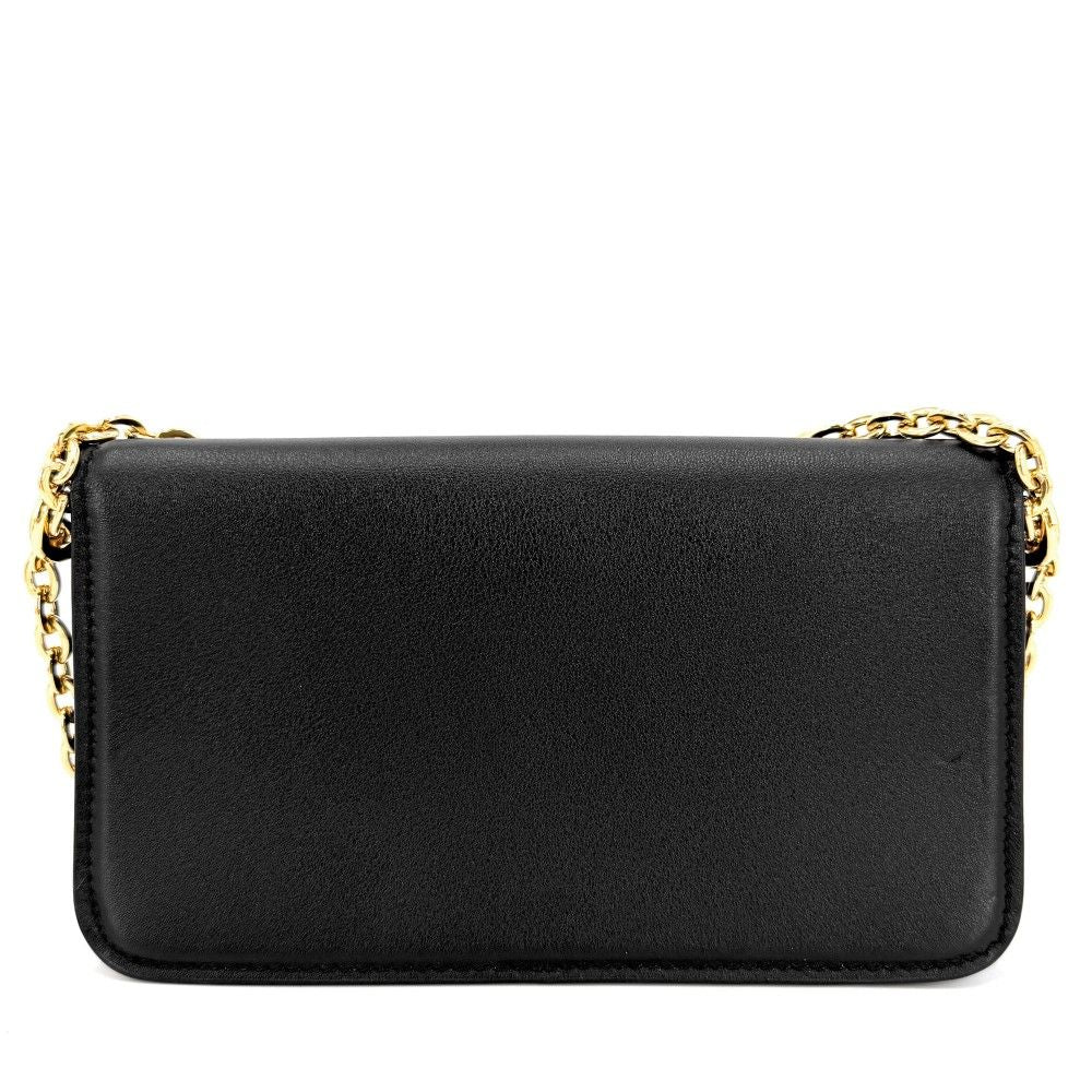 Louis Vuitton Chain Wallet LV Blue on 2-Way Shoulder Bag Crossbody Leather — view 2
