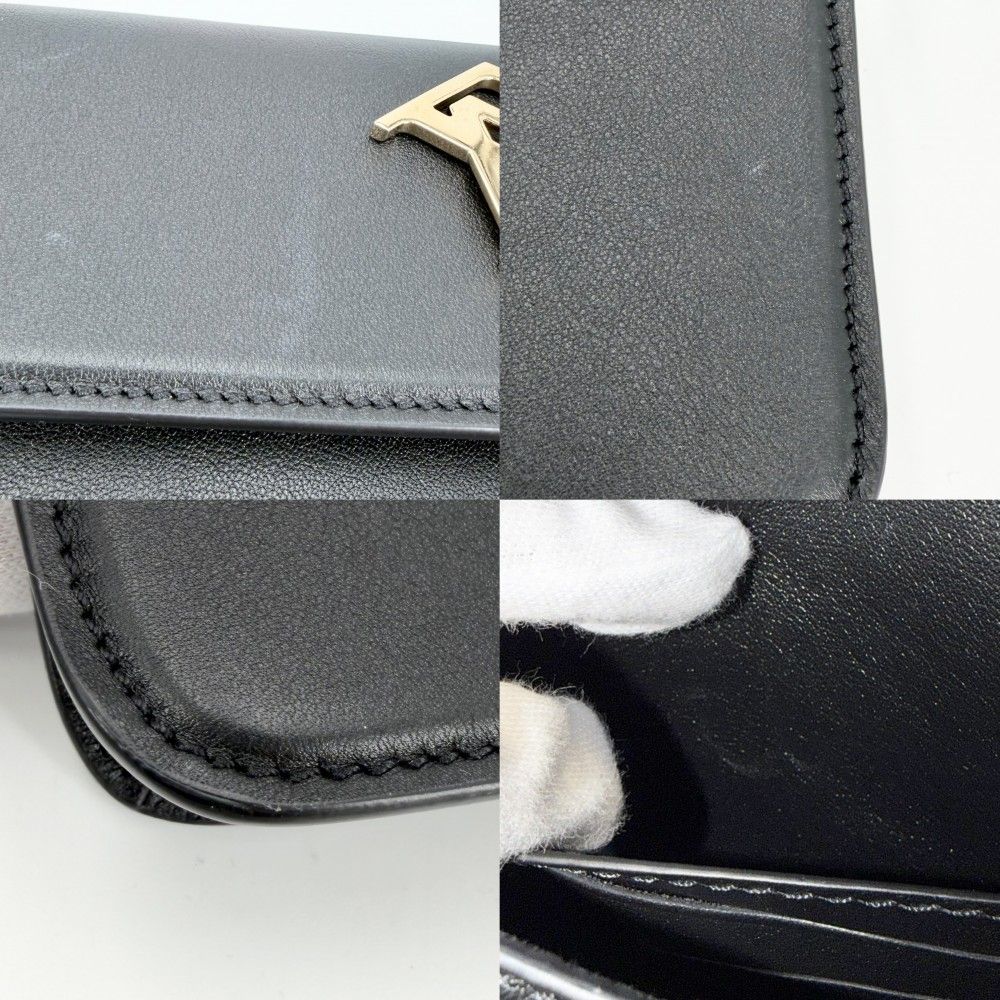 Louis Vuitton Chain Wallet LV Blue on 2-Way Shoulder Bag Crossbody Leather — view 6