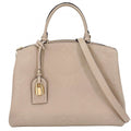 Louis Vuitton 2-Way Grand Palais MM Shoulder Bag Crossbody Beige Monogram