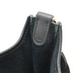 Hermes Evelyne I 1 GM Shoulder Bag Taurillon Clemence Black Gold — view 6