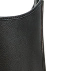 Hermes Evelyne I 1 GM Shoulder Bag Taurillon Clemence Black Gold — view 7