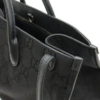 Gucci Off the Grid 2-Way Shoulder Bag Nylon Canvas Black — view 8