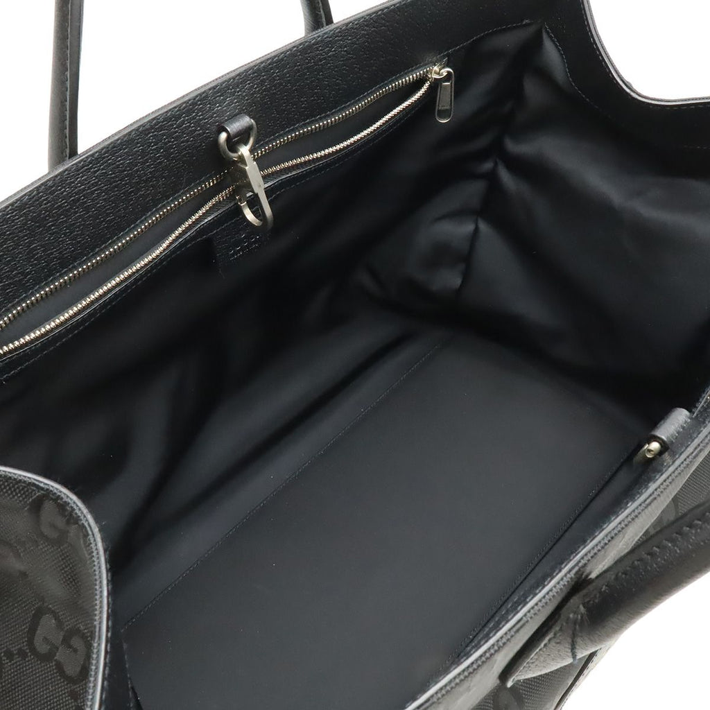 Gucci Off the Grid 2-Way Shoulder Bag Nylon Canvas Black — view 7