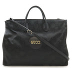 Gucci Off the Grid 2-Way Shoulder Bag Nylon Canvas Black