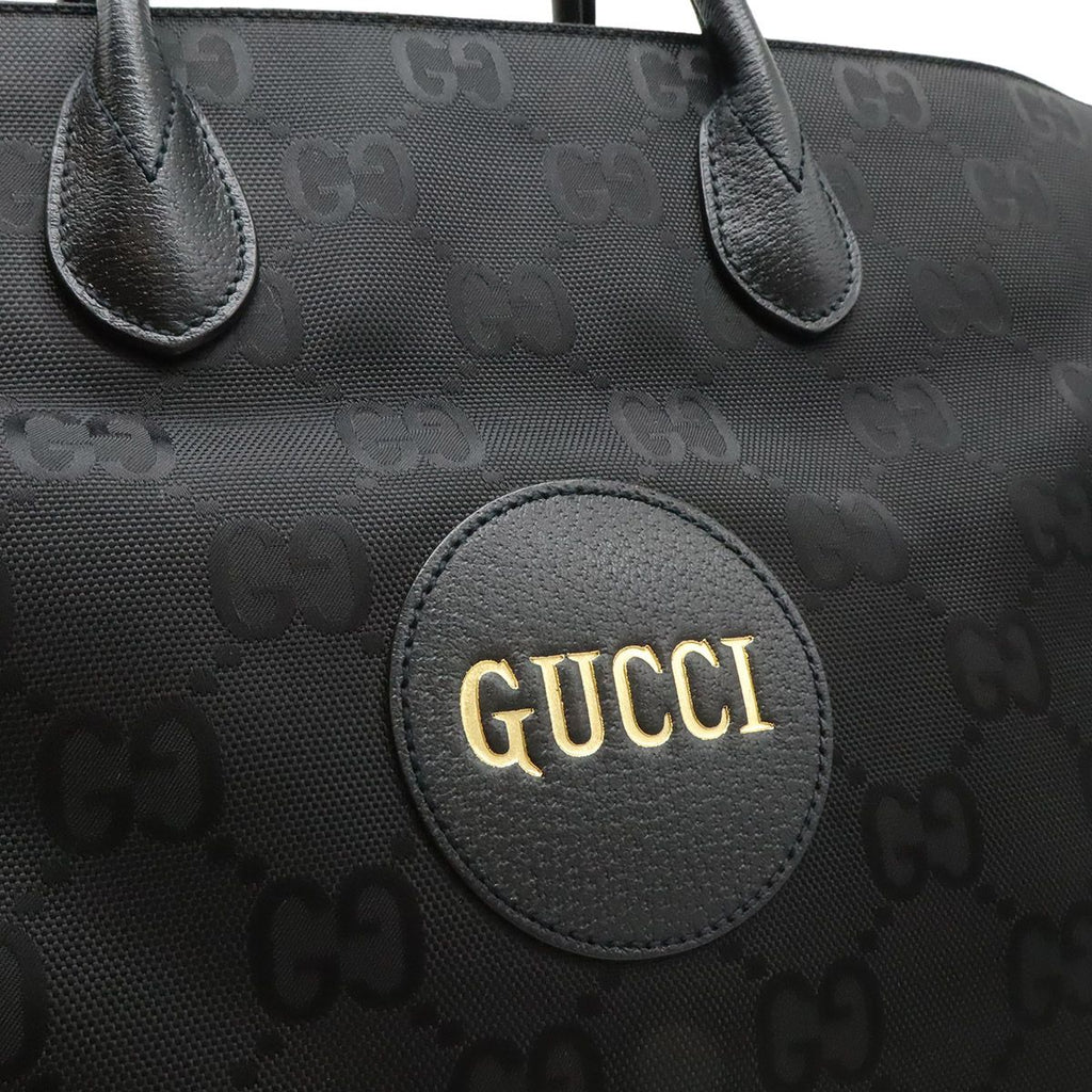 Gucci Off the Grid 2-Way Shoulder Bag Nylon Canvas Black — view 9