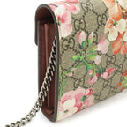 Gucci Dionysus GG Blue Musu Chain Wallet Shoulder Bag Pochette 2-Way Clutch — view 4
