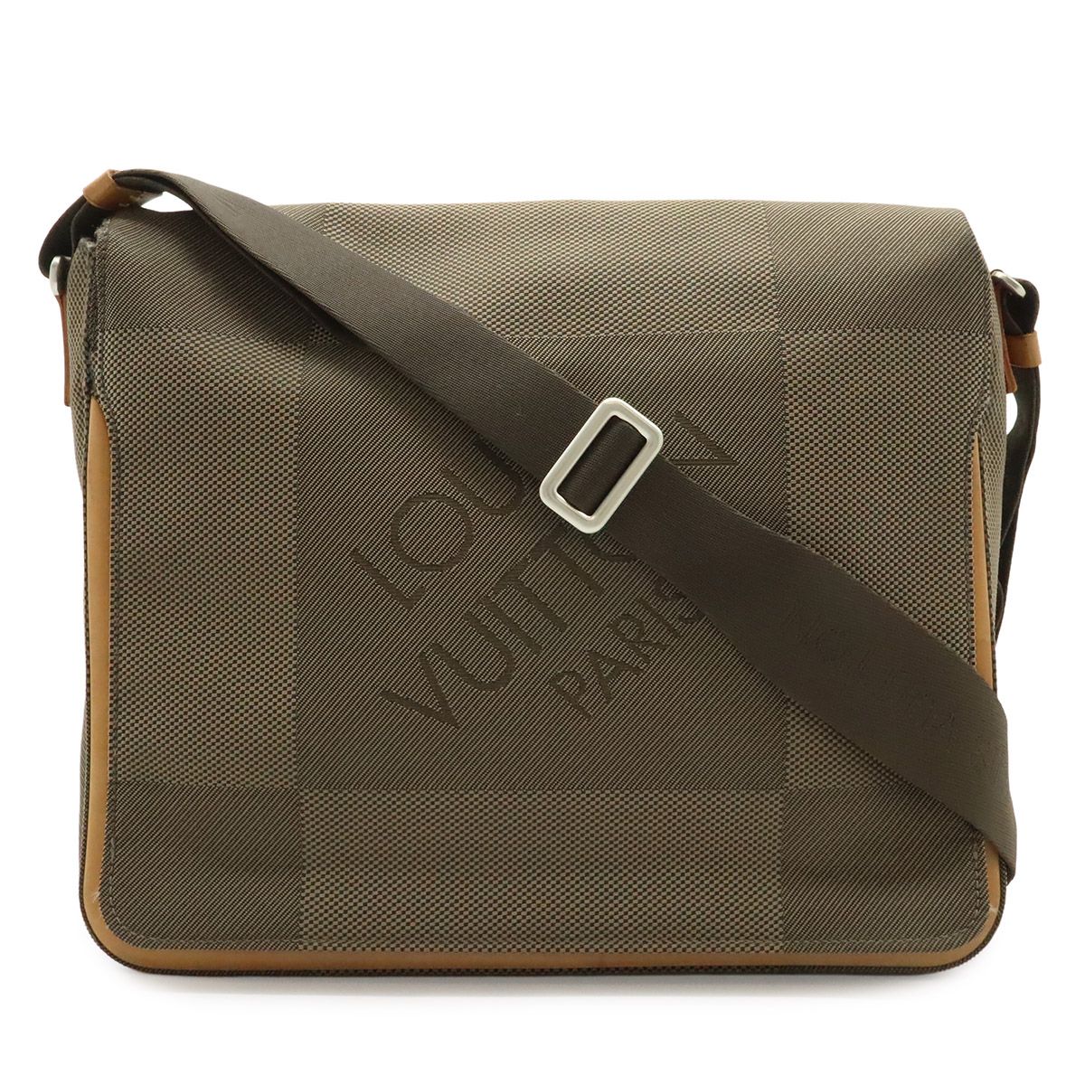 Louis Vuitton Damier Geant Messager Shoulder Bag Crossbody Tail Ella