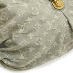 Louis Vuitton Monogram Denim Slightly Shoulder Bag Semi Gray — view 8