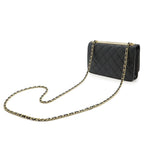 Chanel Trendy CC Quilted Chain Wallet Coin Purse Card Case Lambskin Leather — view 2