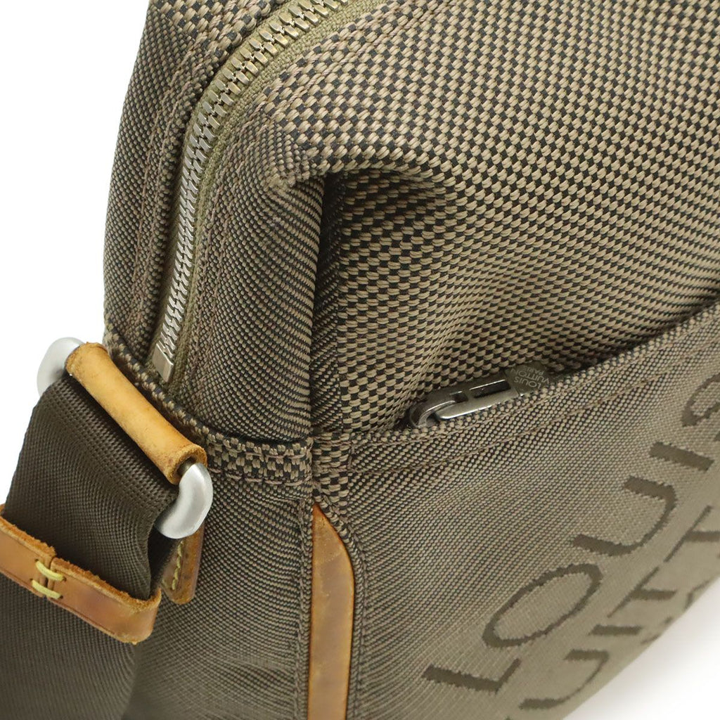 Louis Vuitton Damier Geant Shoulder Bag Crossbody Canvas Tail Khaki — view 6
