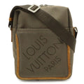 Louis Vuitton Damier Geant Shoulder Bag Crossbody Canvas Tail Khaki