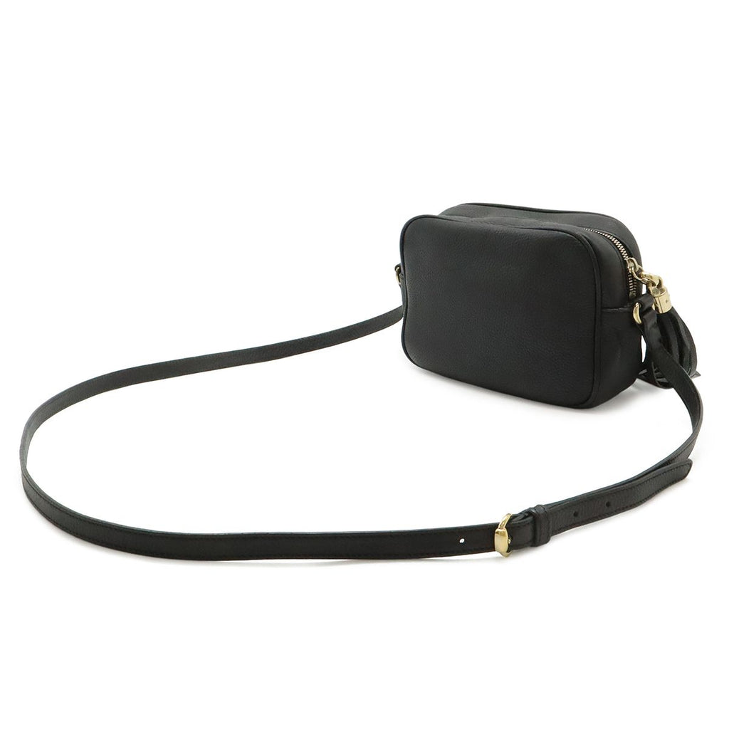 Gucci Soho Small Disco Tassel Fringe Shoulder Bag Pochette Crossbody Leather — view 2