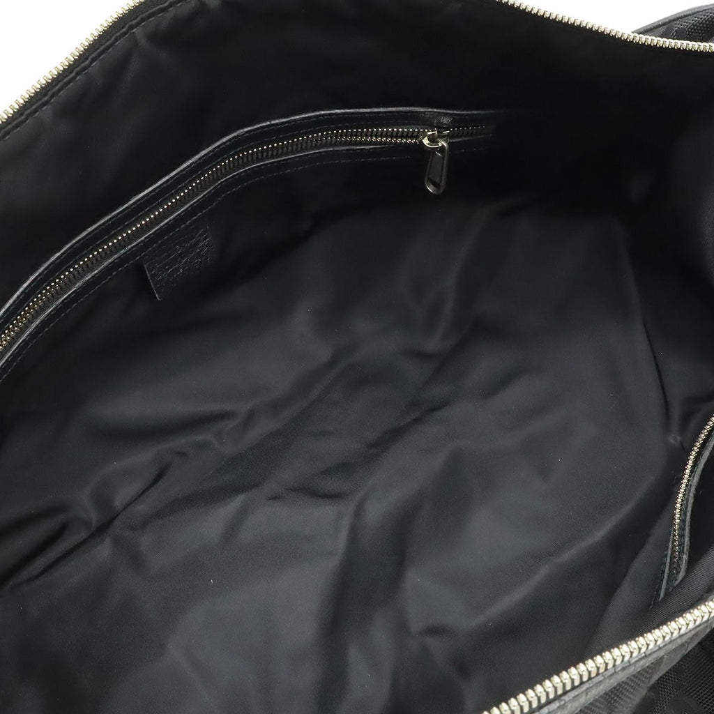 Gucci Off the Grid Duffle Boston Bag 2-Way Nylon Canvas Black — view 6