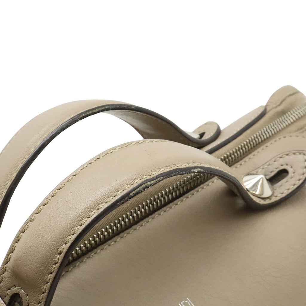 Fendi by the Way 2-Way Shoulder Bag Leather Gray Silver — view 6